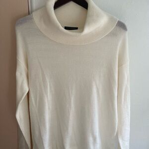 Banana Republic Cream Cowl Neck Sweater